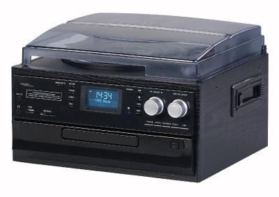 auvisio 5in1-Plattenspieler mit DAB+/FM-Radio, Bluetooth, CD-Player, Software (Bild: PEARL.GmbH)