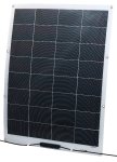 revolt Flexibles monokristallines Solarmodul mit Anschlusskabel, 110 Watt, IP67