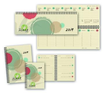 Authentische Lifestyle-Produkte für umweltbewusste Kunden: Das Papier für die Agrar-Kalender wird aus Ernteresten gewonnen und mit 100 Prozent grüner Energie hergestellt. © Foto: Zettler Kalender GmbH