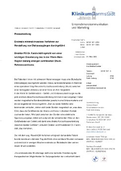 230331 PM Neues gefässchirurgisches Verfahren Dialysezugänge.pdf