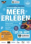 Plakat zum 2. Meerwassertreffen Norddeutschland