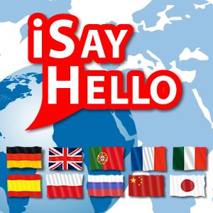iSayHello Reisewörterbücher für iPhone, iPod Touch und Android Smartphones