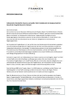 PM Kulinarischer Botschafter Bayerns auf großer Fahrt Bocksbeutel als Geschenk bei Besuch der Fr.pdf