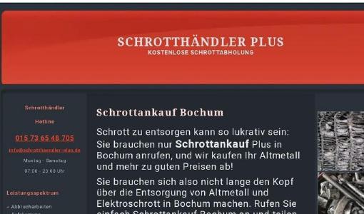 Schrottankaufs Bochum