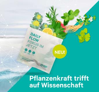 Daily Flow: Ein neuartiges Getränkepulver für die mentale Bestleistung