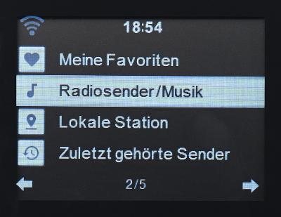 VR-Radio Stereo-Internetradio m. CD-Player, DAB+/FM, Farbdisplay, Wecker, 32 W