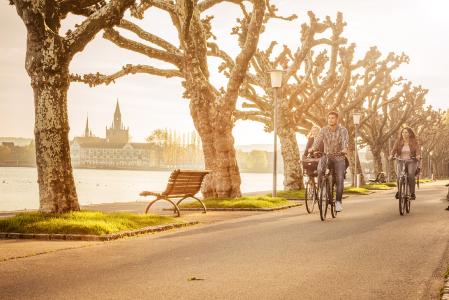 Radtour / Bildnachweis: Marketing und Tourismus Konstanz Schwelle