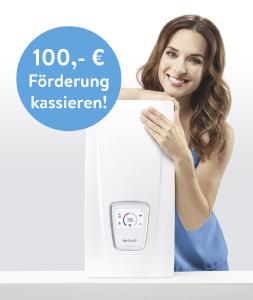 Förderprogramm für Durchlauferhitzer wurde verlängert