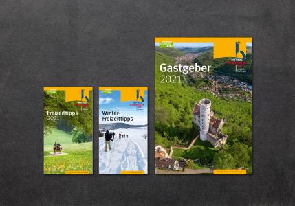 Titel Freizeittipps 2021, Winter-Freizeittipps und Gastgeberverzeichnis 2021