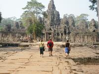 Besuch von Angkor Wat, Kambodscha