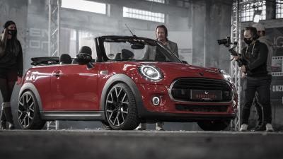 Beliebter Briten-Kleinwagen auf großen Fuß - Tzunamee EVO am Mini Cooper Cabrio