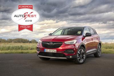 Europäischer AUTOBEST 2018-Finalist: Der neue Opel Grandland X beeindruckt die Fachjury und hat es in die Finalrunde unter die besten Sechs geschafft