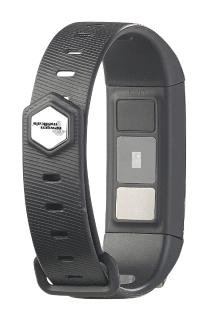 newgen medicals Fitness-Armband FBT-105 mit Blutdruck-Anzeige, Herzfrequenz & Bluetooth, IP67