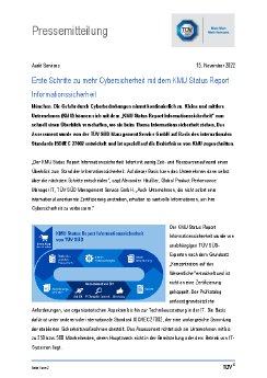 TUEV_SUED_KMU_Status_Report.pdf
