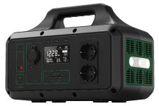 revolt Powerstation & Solar-Generator, 1.228Wh, 2x230V, 1000 Watt, Bluetooth, App