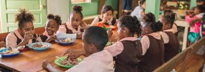 Suppenküche für Schulkinder in Belize © Foto: Omar de la Fuente Jr./Inter-American Division