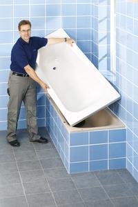 Geringer Aufwand Grosse Wirkung Wanne Auf Wanne Repabad Gmbh