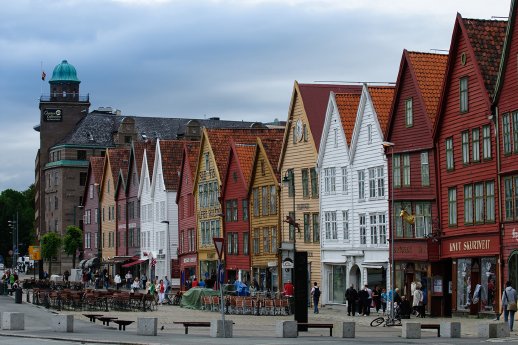 Die Hansehäuser in Bergen © Horncolor Multimedia_Christian...