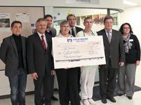 v.l.n.r: Timo Streit, Hermann Brenk, Henning Tiedke, Gudrun Schütte, Thomas Schreiber, Dr. Alfred Leipold, Michael Walter, Sandra Lehnert (Bildquelle: Petra Geiger)