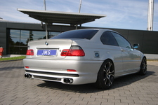 W E46 Coupe Tuning & Styling von JMS mit kompletten Bodykit + FSW Vulcano 01 Felgen