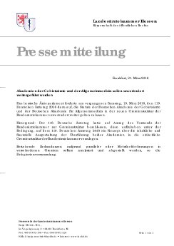 PM der LÄKH Akademien der Gebietsärzte und der Allgemeinmedizin unverändert weiterführen.pdf