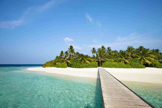 The beautiful Maldives with blue sea and white sand will be a stop on the MSC World Cruise.jpg