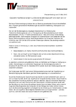 NRV PM 21.03.2013 Nachbesserungen der Bestandsdatenauskunft unzureichend.pdf
