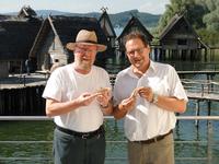 Wolfgang Thierse im Pfahlbaumuseum