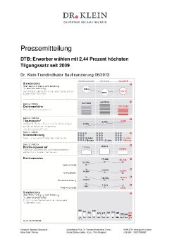 PM_Dr  Klein-Trendindikator Baufinanzierung_Juni 2013.pdf