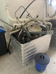 Pünktlich zum vereinbarten Termin wird ihr Schrott und Altmetall Abgeholt vom Schrotthändler in Werne