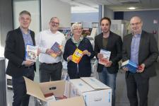 (v. li.) Marc Platthaus (Chefredakteur 