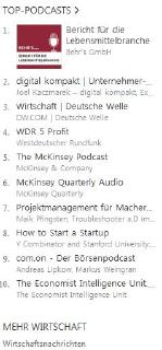 Nr. 1 im iTunes Ranking