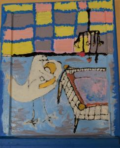 Werk von Melisa Asar, Kunstgruppe MoArts des UNIONHILFSWERK