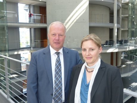 Carola Rinker mit Peter Weiß .JPG