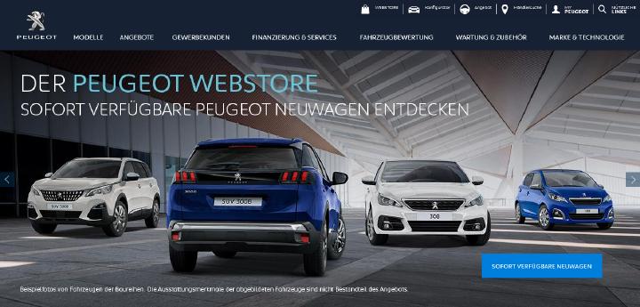Peugeot Webstore Ab Sofort Rund 11 000 Neue Modelle Auf Einen Klick Peugeot Deutschland Gmbh C0 12 Pressemitteilung Lifepr