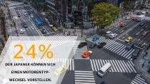 24 % der Japaner können sich einen Motorentypwechsel vorstellen / © Continental AG