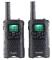 simvalley communications 2er-Set Walkie-Talkies mit VOX, 10 km Reichweite, LED-Taschenlampe