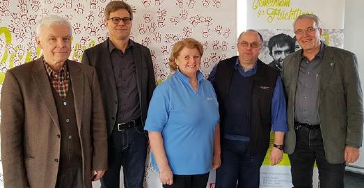 Steuerungsgruppe Aktionsbündnis "Gemeinsam für Flüchtlinge" © Foto: Aktionsbündnis "Gemeinsam für Flüchtlinge"