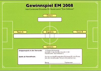 Bar Special Fußball-EM 2008