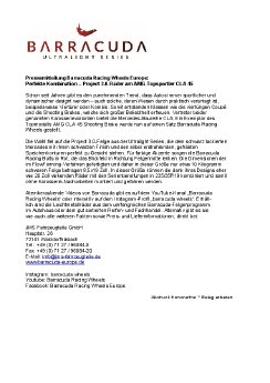 Pressemitteilung Barracuda Racing Wheels Europe - Ultralight Project 3.0 Mercedes-AMG CLA 4.pdf