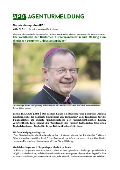 APD_246_2023_Der Vorsitzende der Deutschen Bischofskonferenz nimmt Stellung zum römischen Dokume.pdf