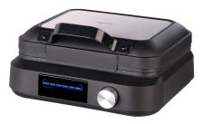 Rosenstein & Söhne Doppelwaffeleisen für belgische Waffeln, 6 Zeit-Programme, 1.500 Watt