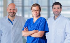 Dr. Frieder Pullig, Ines Klotz und Dr. Victor J. Keim (v.l.n.r.)