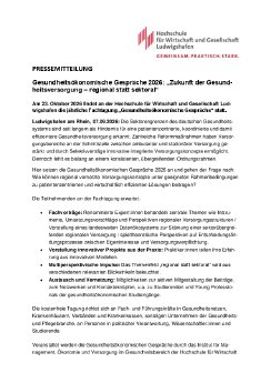 260907_PM_Gesundheitsökonomische Gespräche.pdf