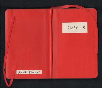 Rabih Mroué, A reconstruction of a diary, 2020