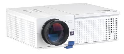 SceneLights LED-LCD-Beamer LB-9200 mit Media-Player, 1280 x 800 Pixel (HD) und 2.400 Lumen