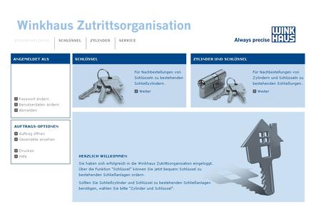 Schlüssel und Schließzylinder über neues Online Order System