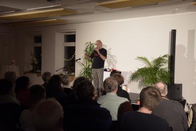 Klaus Karl-Kraus begeistert in Bad Berneck, Foto: Florian Fraaß