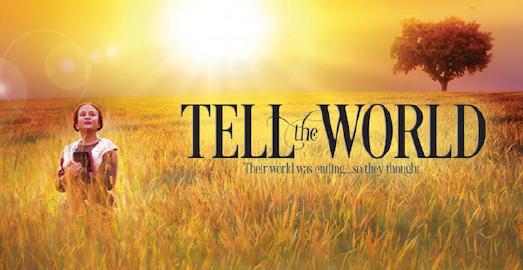 Filmplakat "TELL the WORLD" © Foto: www.telltheworldfilm.org