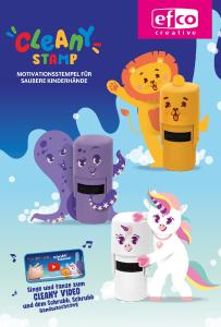 efco NEUHEITEN: Cleany Stempel von COLOP Arts & Crafts